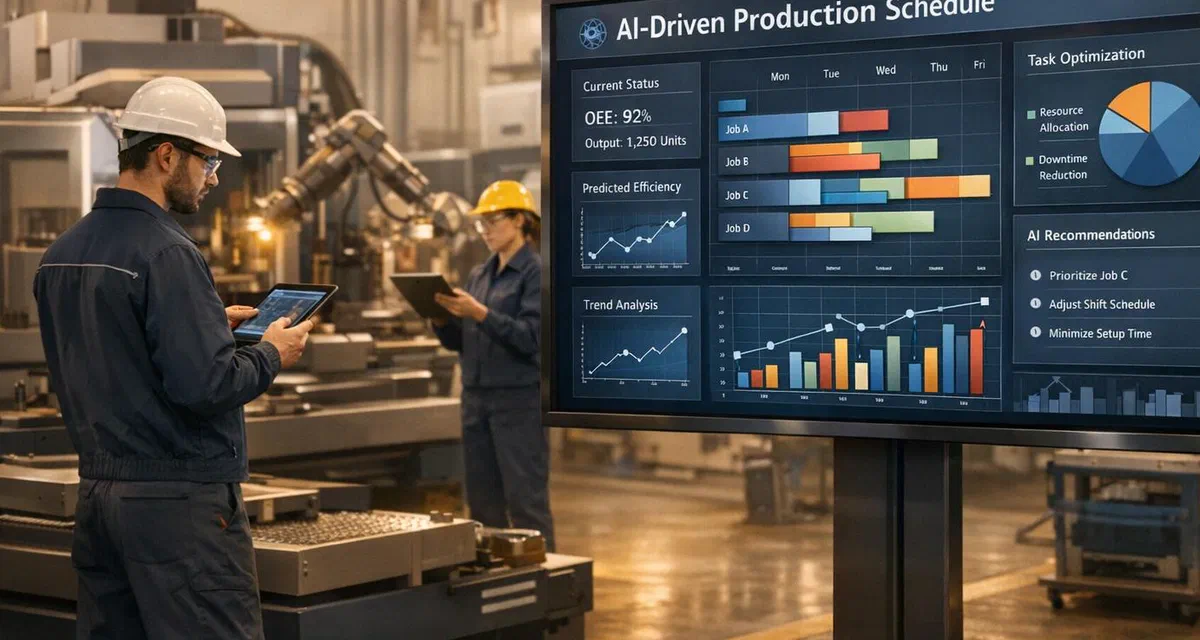 AI in ERP: Smarter Production Scheduling
