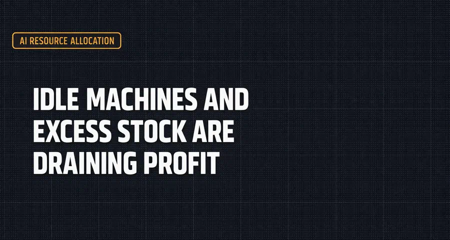 AI Resource Allocation: Lessons from the Shop Floor
