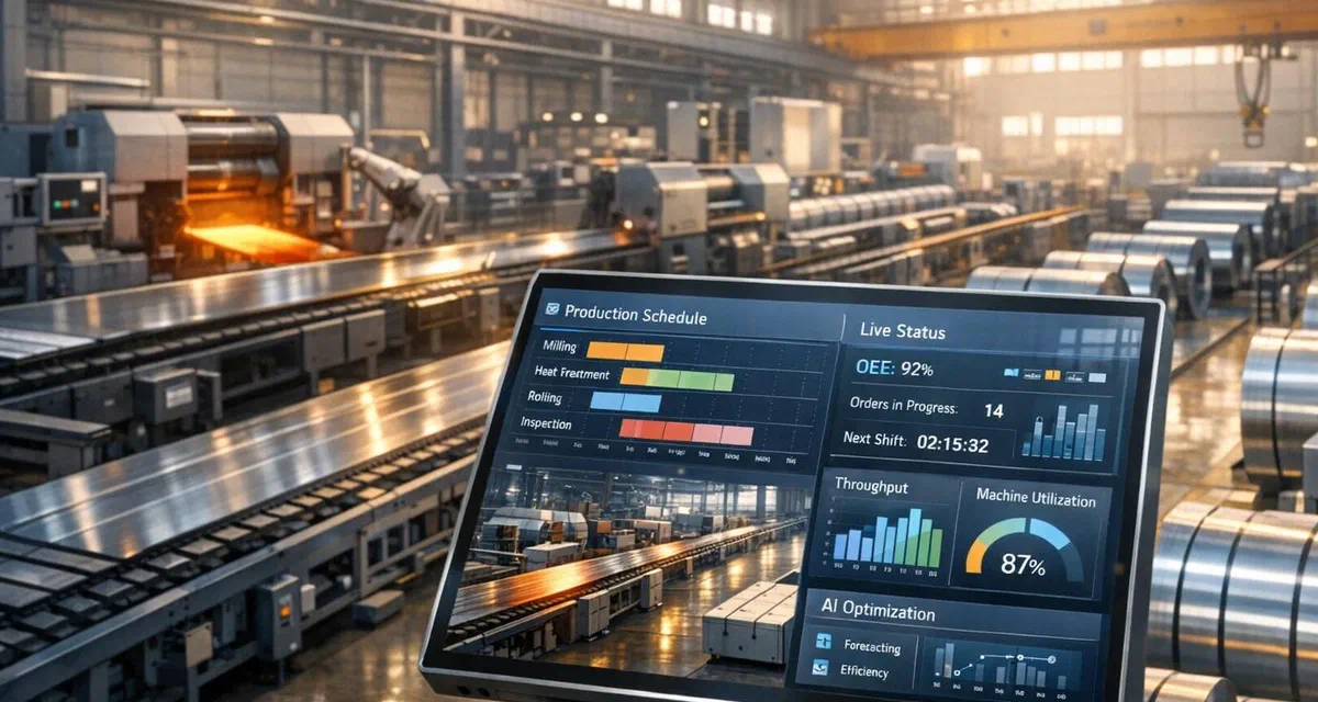 AI Tools for Production Scheduling in Metals