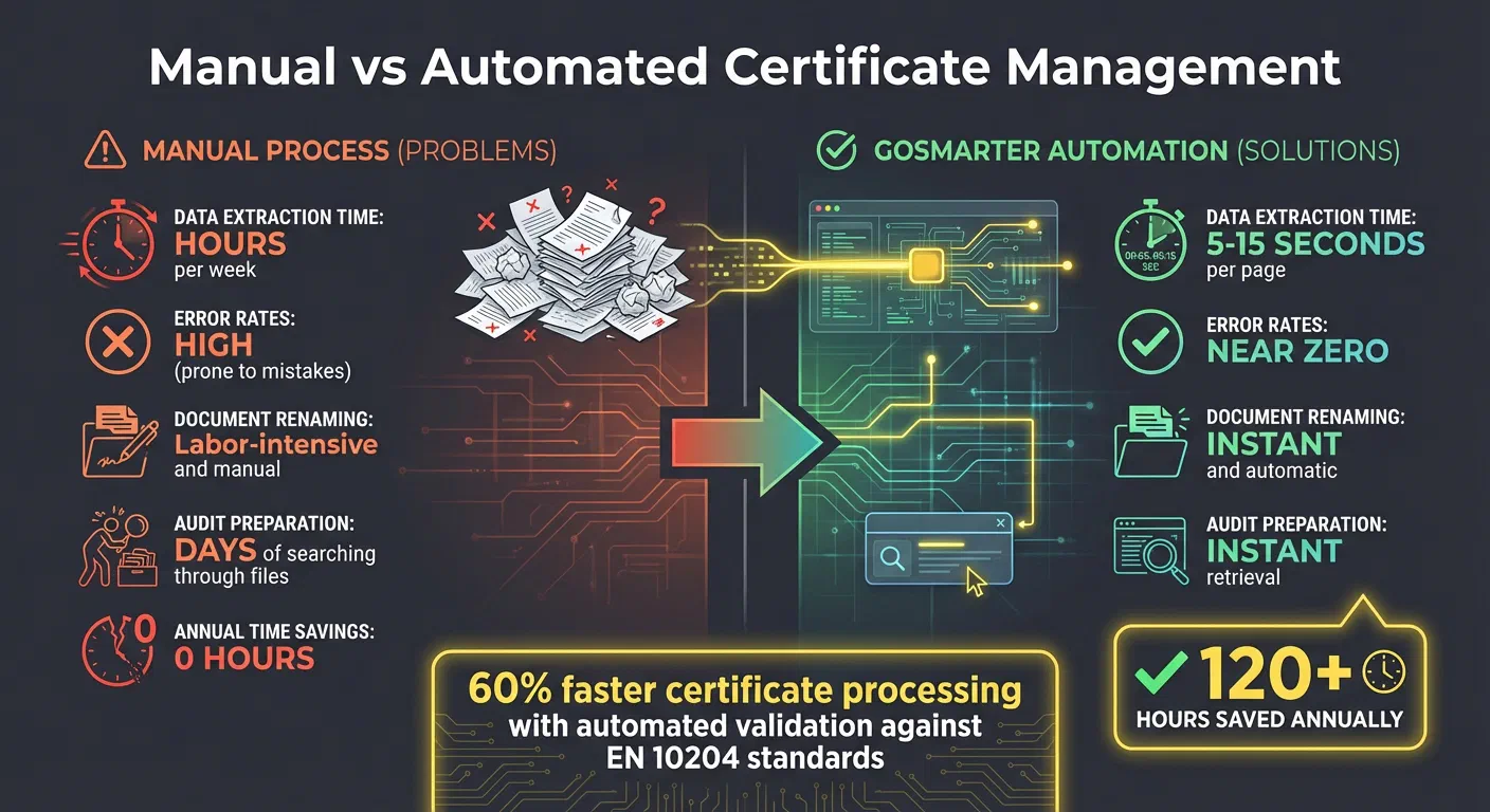 Manual vs Automated Certificate Management: Time Savings and Performance Metrics