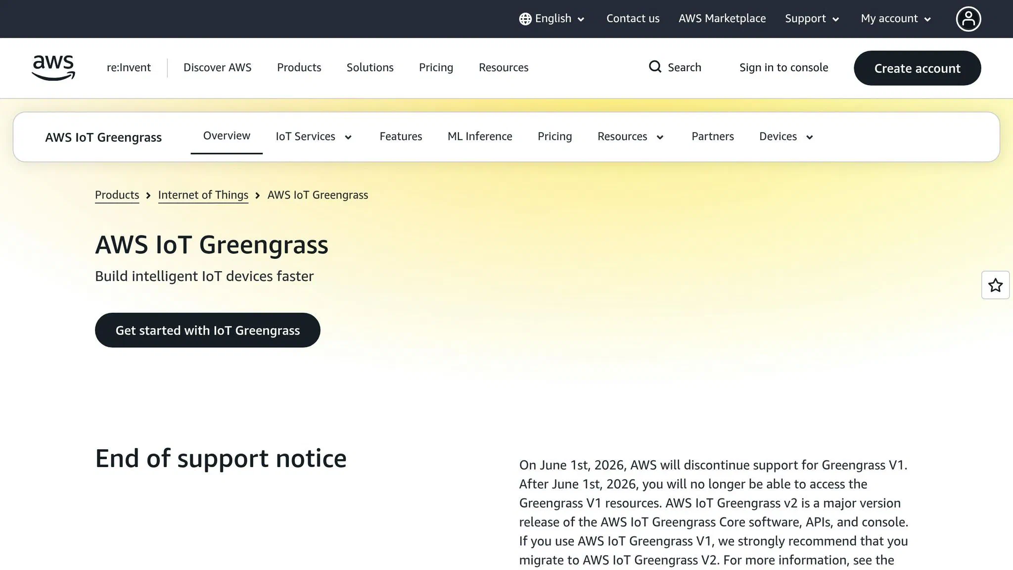 AWS IoT Greengrass