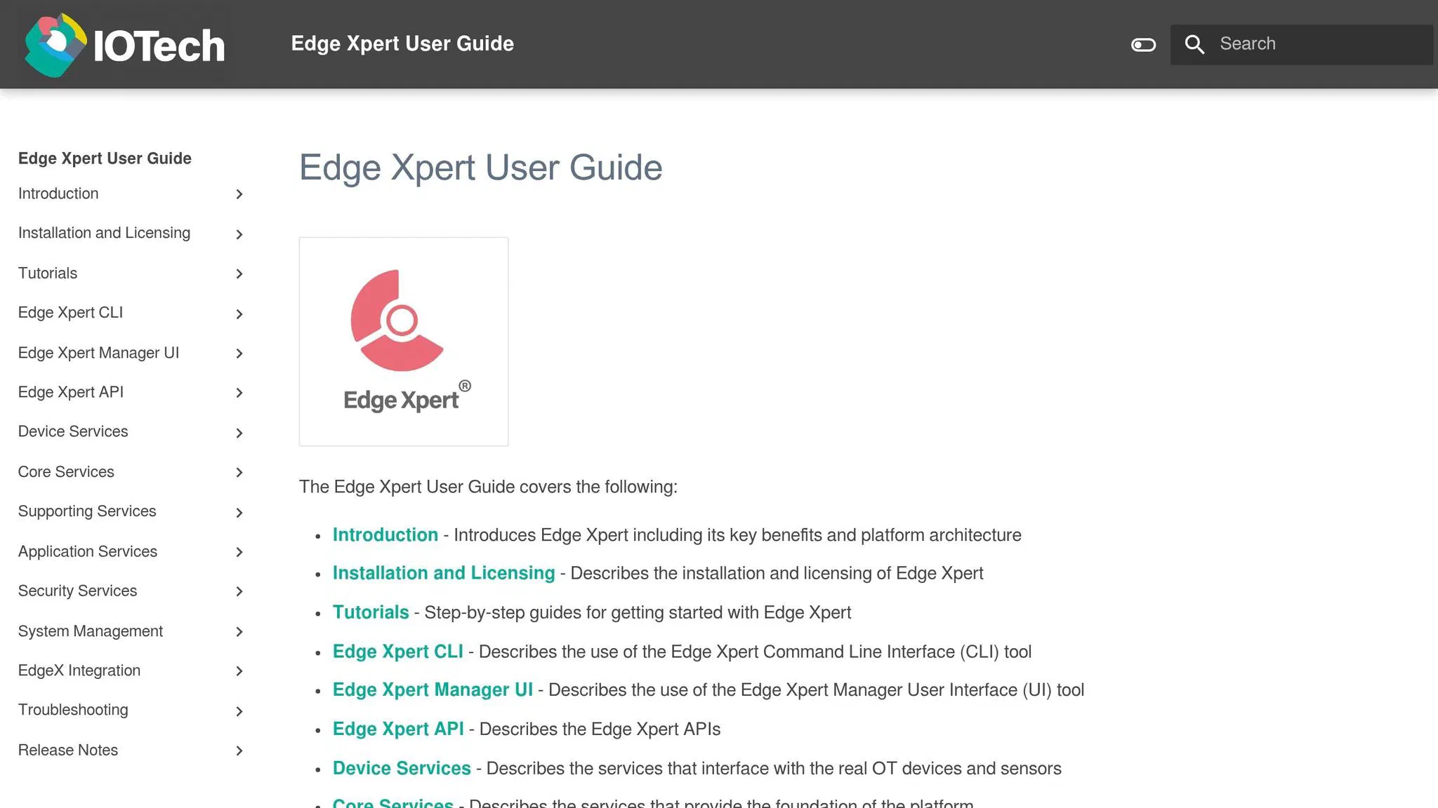 IOTech Edge Xpert