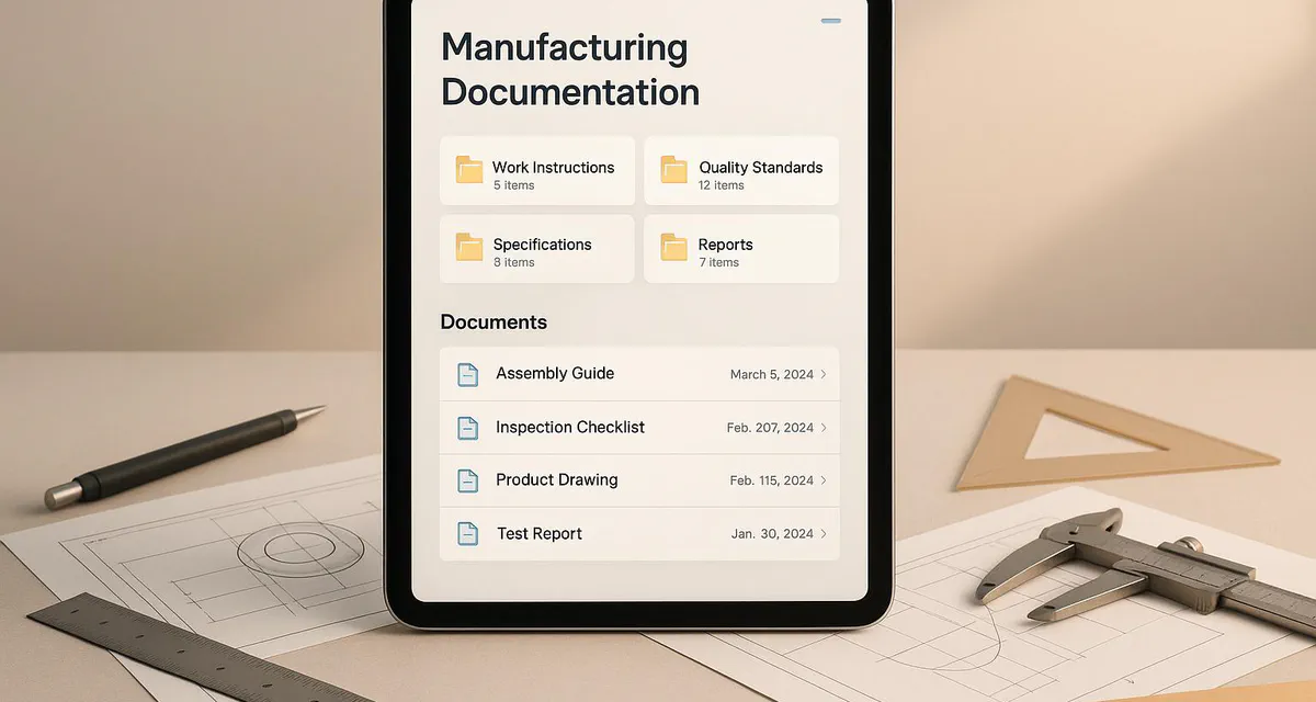 5 Best Practices for Managing Manufacturing Documentation