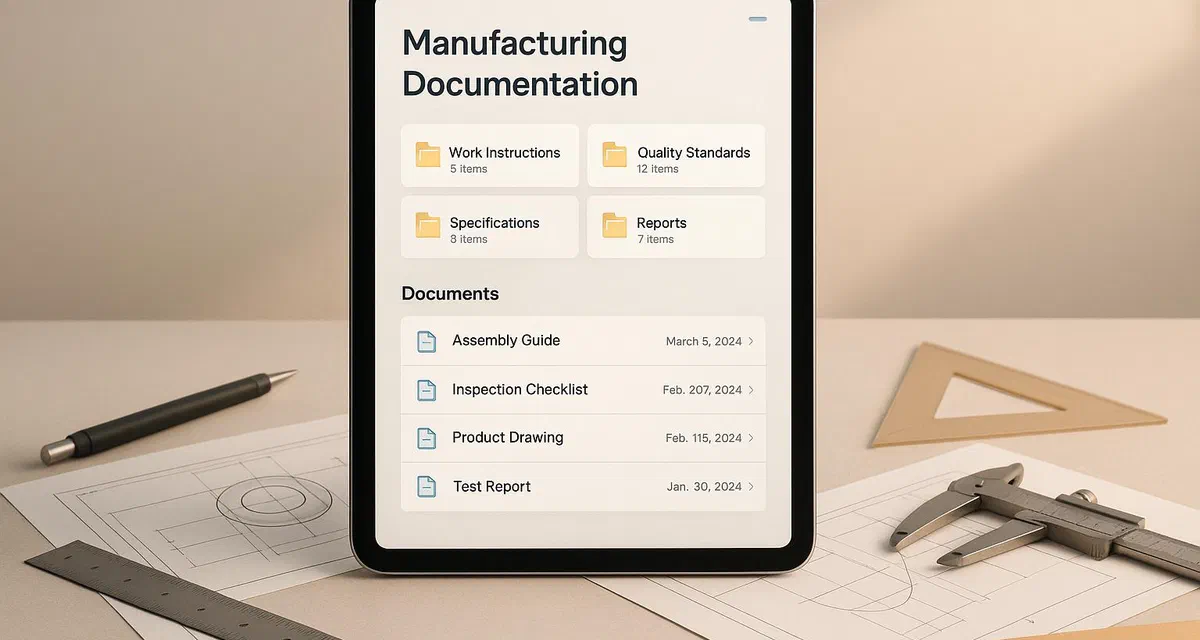 5 Best Practices for Managing Manufacturing Documentation