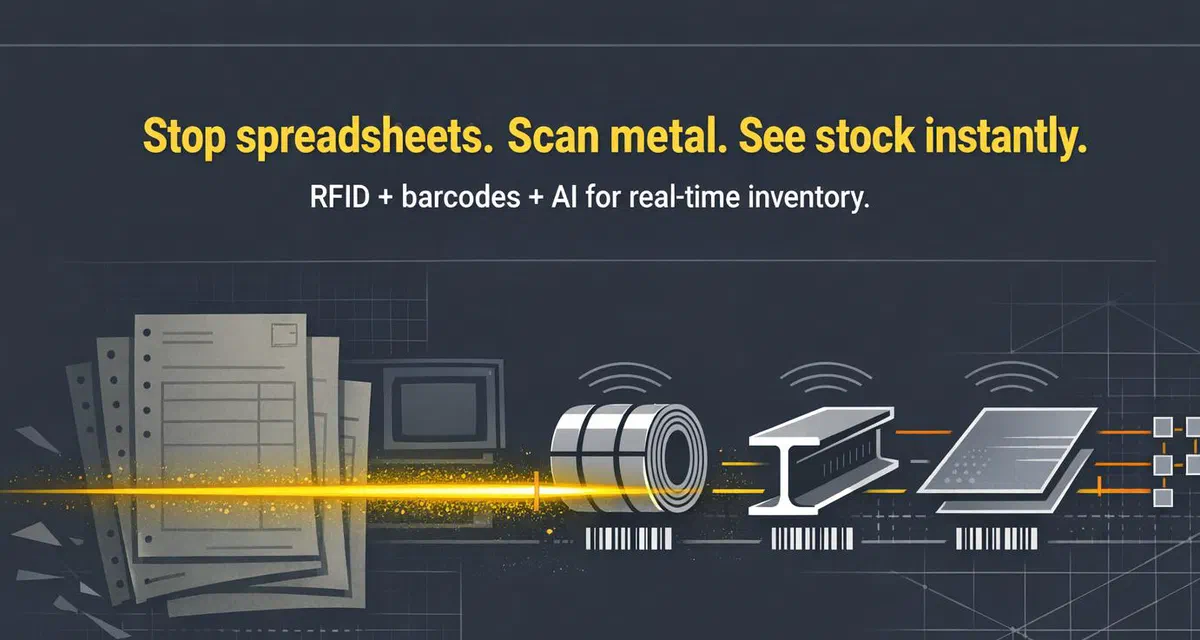 Still Tracking Stock Like It’s 2005? Real-Time Inventory for Metal Shops