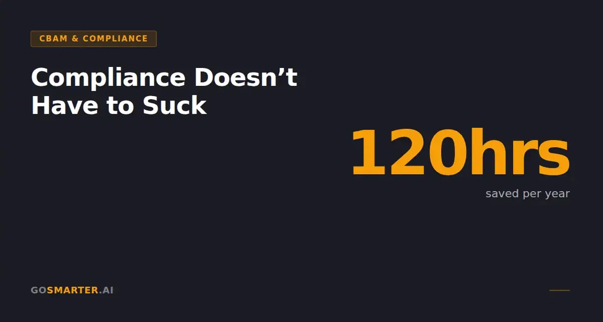 Compliance Doesn’t Have to Suck: Turning 2027’s Paperwork Nightmare into a Cash Machine