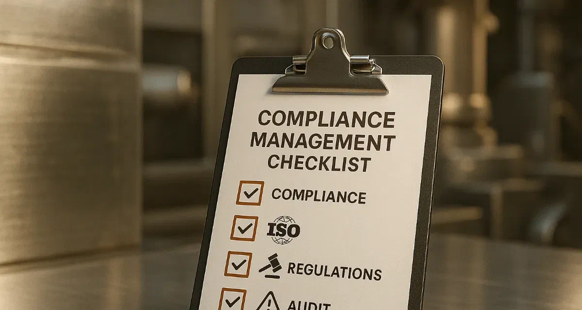 Compliance Management Checklist for Metals Manufacturers
