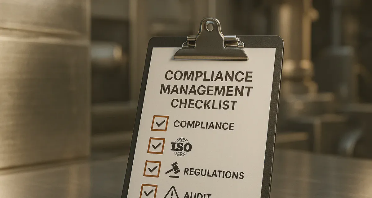 Compliance Management Checklist for Metals Manufacturers