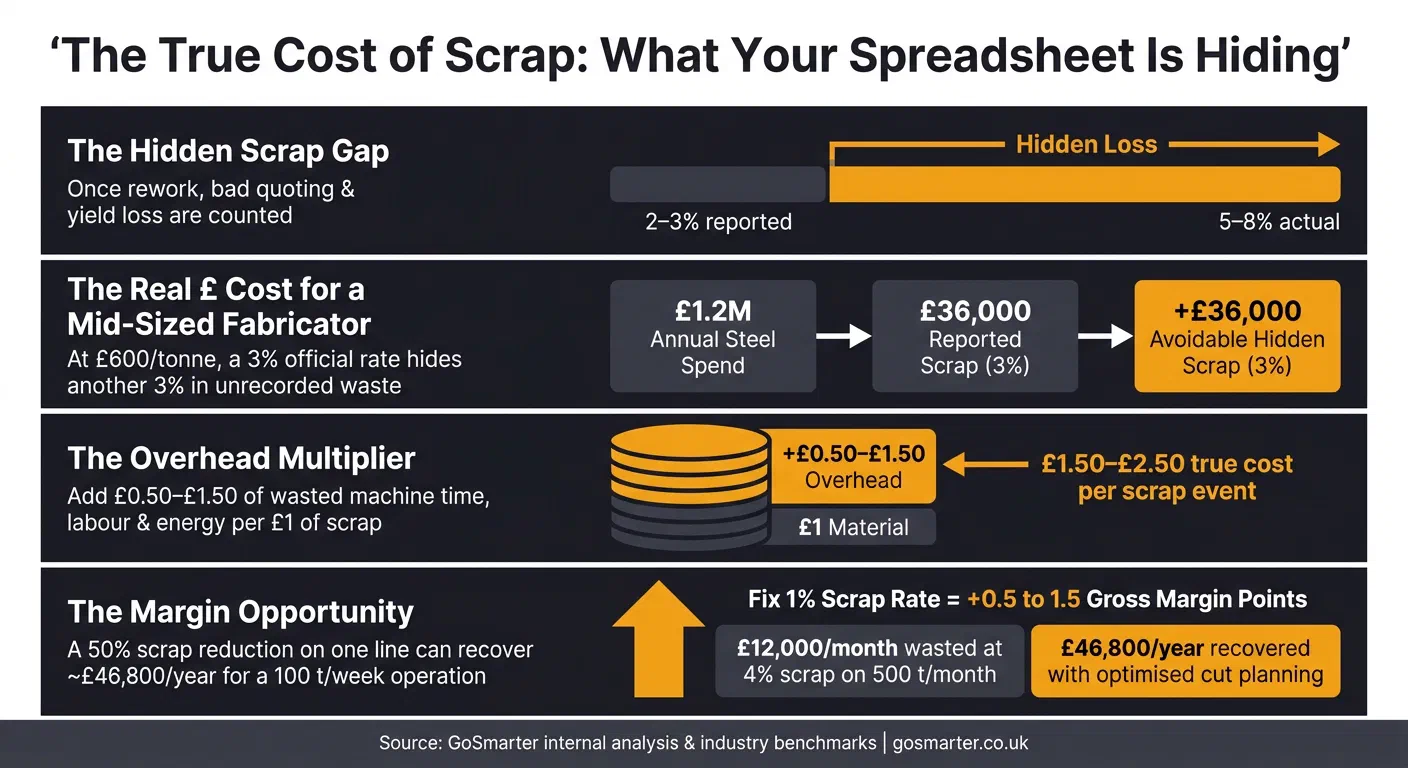 The True Cost of Scrap: What Your Spreadsheet Is Hiding