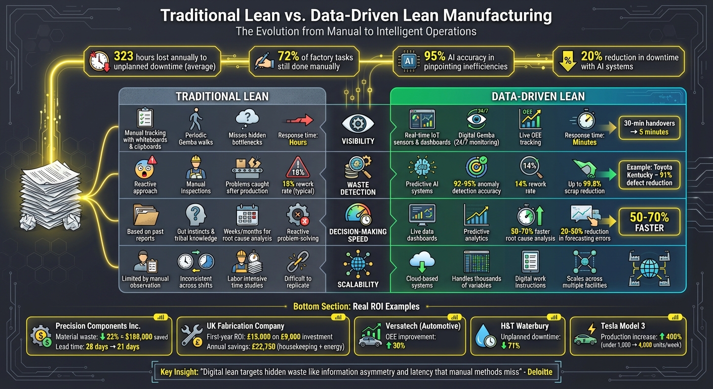 Data-Driven Lean Manufacturing: Benefits and Tools (GoSmarter AI Blog)