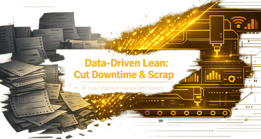 Data-Driven Lean Manufacturing: Benefits and Tools