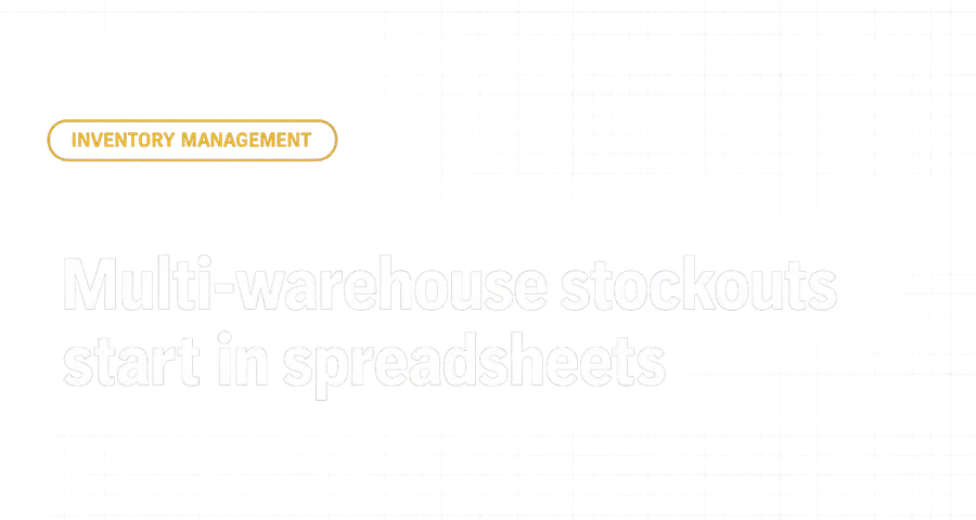 ERP vs Spreadsheets: Multi-Warehouse Inventory for Metals
