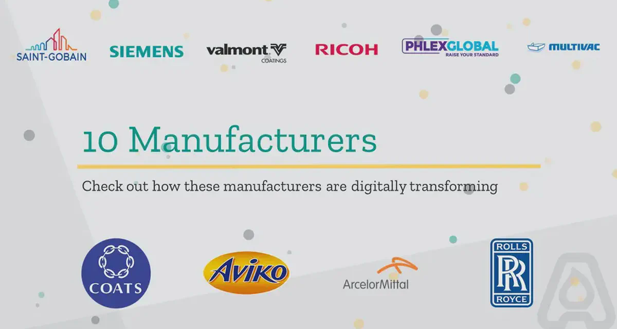 How 10 manufacturers are digitally transforming with Microsoft