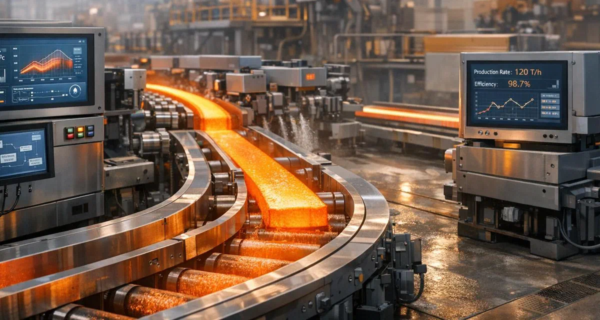 How AI Optimises Steel Production Processes