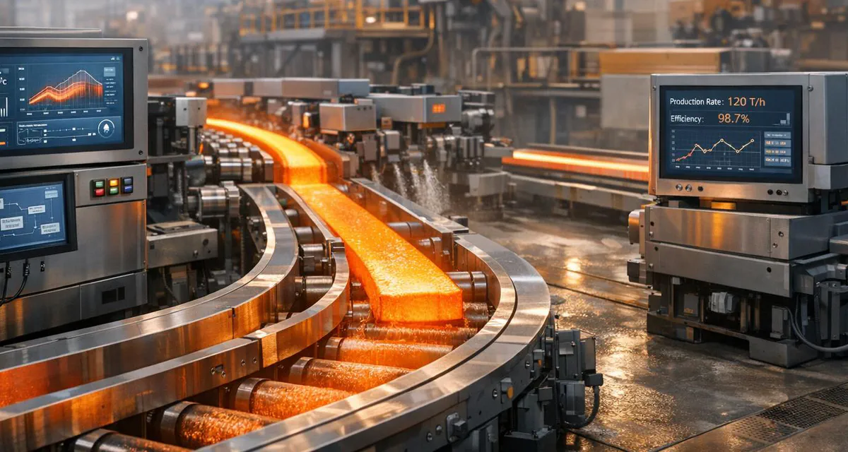 How AI Optimises Steel Production Processes