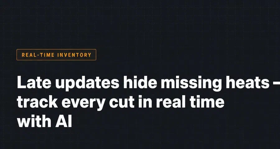 Real-Time AI Inventory Tracking for Metals Warehouses