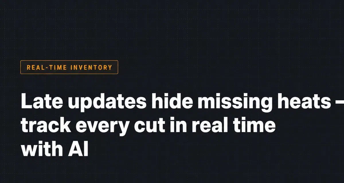 Real-Time AI Inventory Tracking for Metals Warehouses