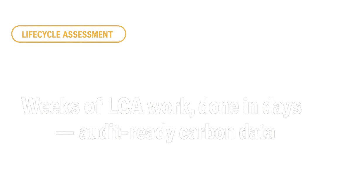 Lifecycle Assessment Tools for Metals Manufacturers