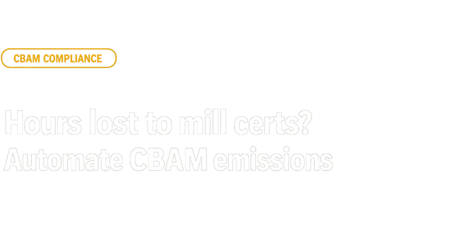Lifecycle Carbon Tools for CBAM Compliance