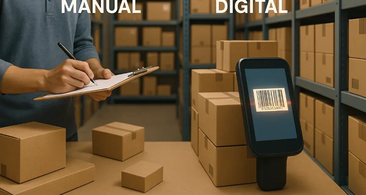 Manual vs Digital Inventory Tracking: Which Saves More Time?