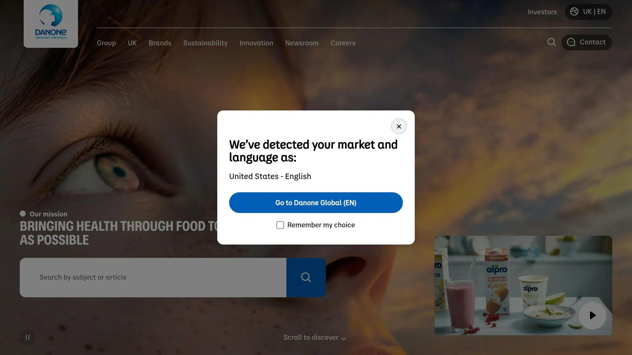 Danone smart manufacturing interview thumbnail