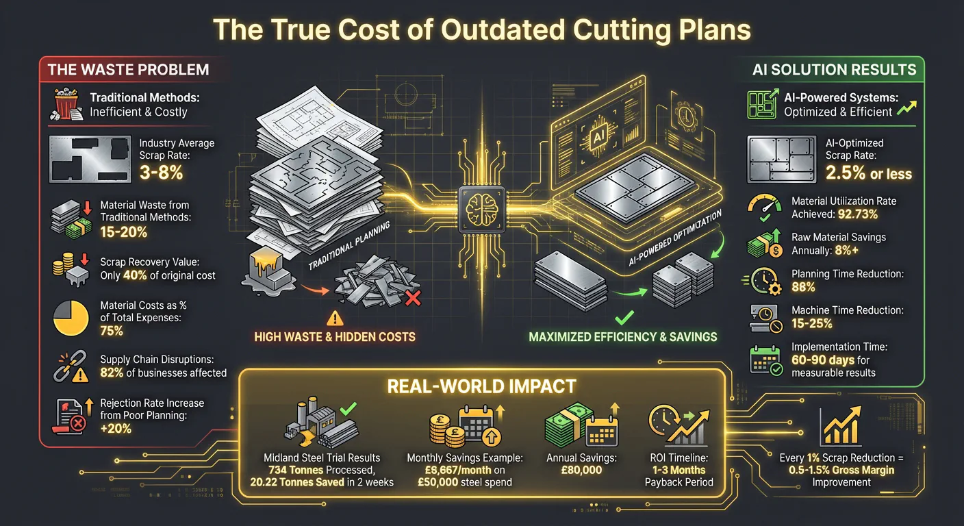 AI vs Traditional Cutting: Cost Savings and Waste Reduction Comparison