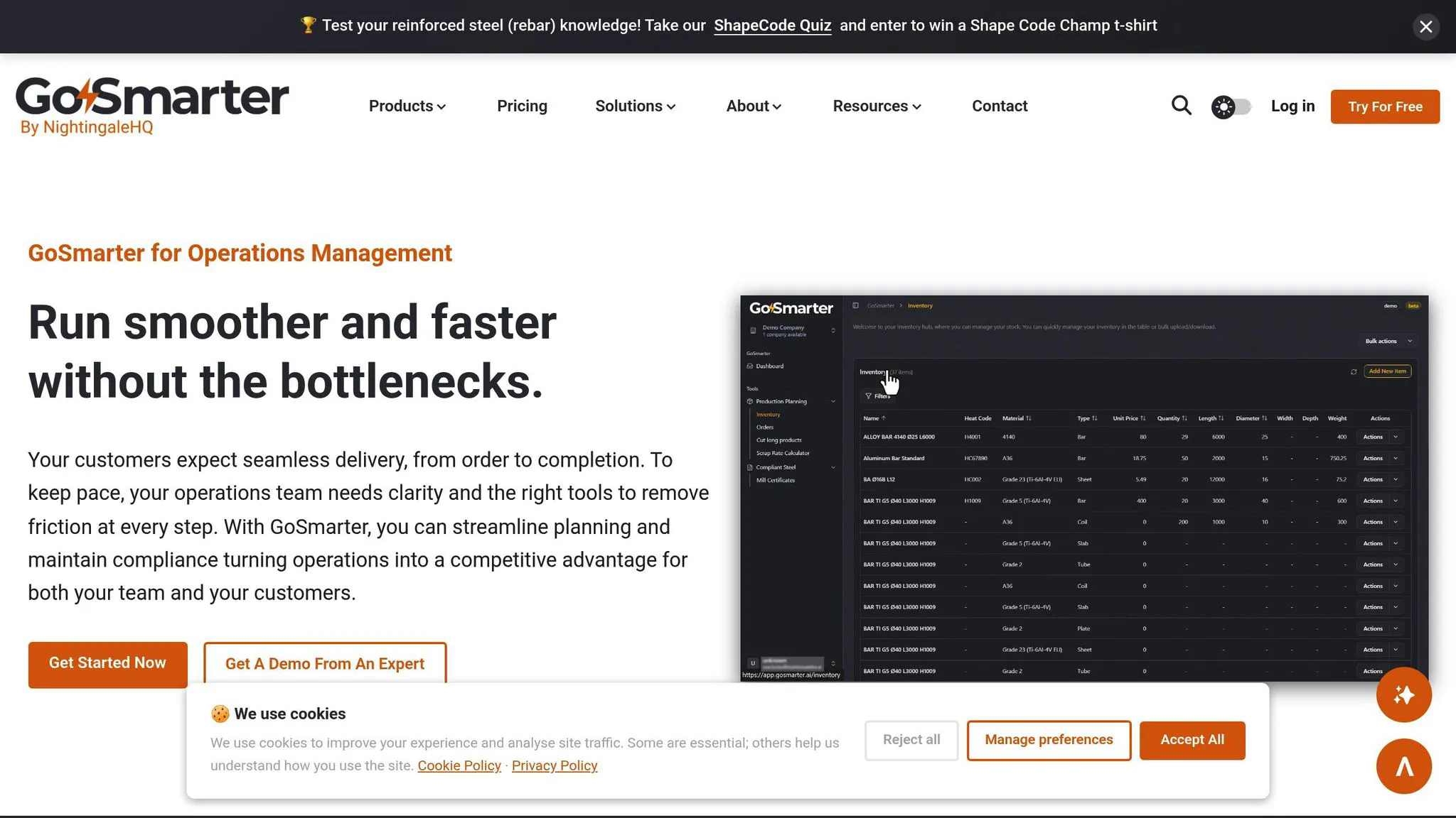 Smart Production Scheduler