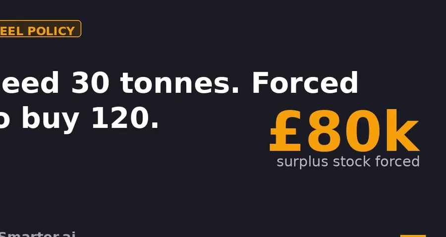 UK Steel Strategy Shockwave Is Hitting Manufacturers