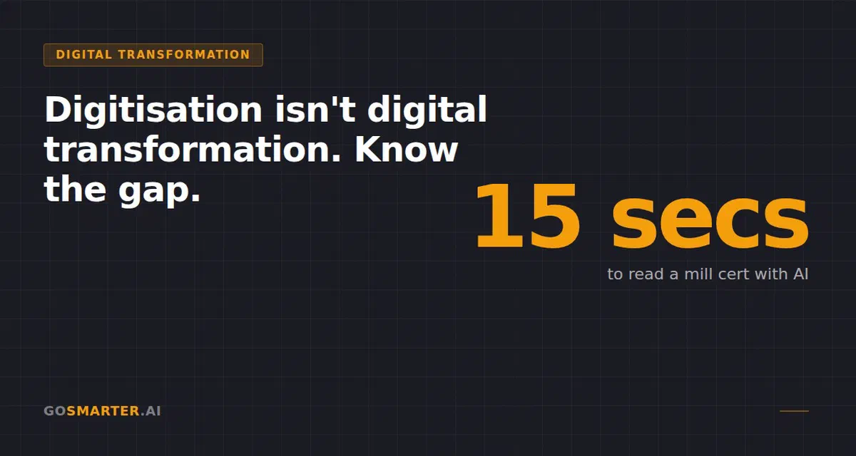 What Is Digital Transformation in Manufacturing?