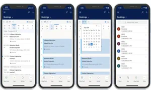 Viewing work orders on the field service mobile app