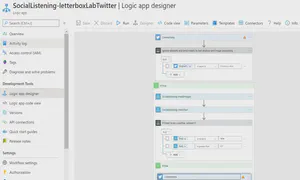 Logic app designer screenshot