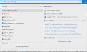 Azure Active Directory service