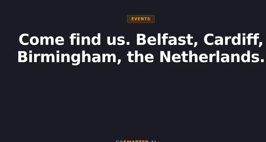 Where to Meet Nightingale HQ This Autumn: Our 2026 Events Calendar