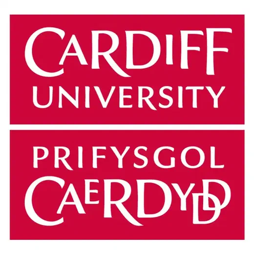 Cardiff University logo.