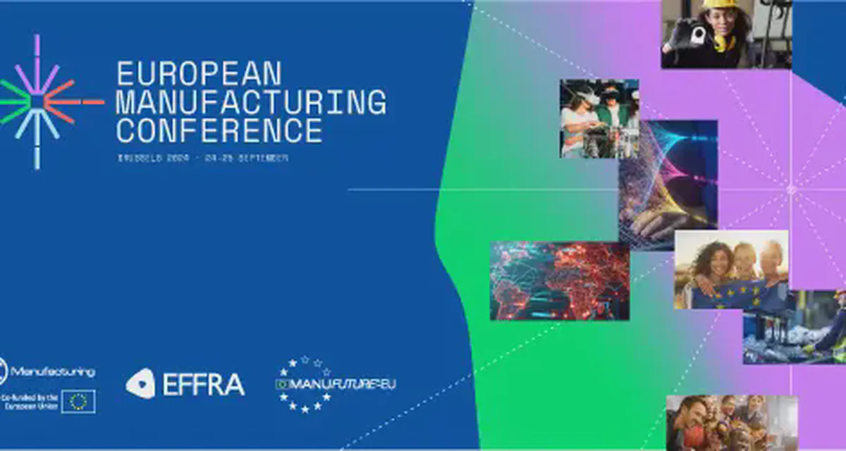 CEO speaks at European Manufacturing Conference