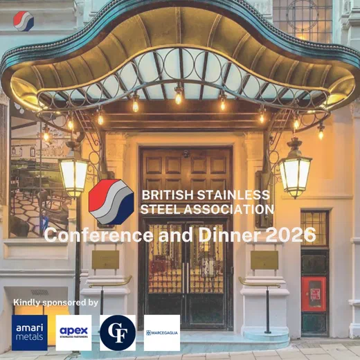British Stainless Steel Association Conference and Dinner 2026