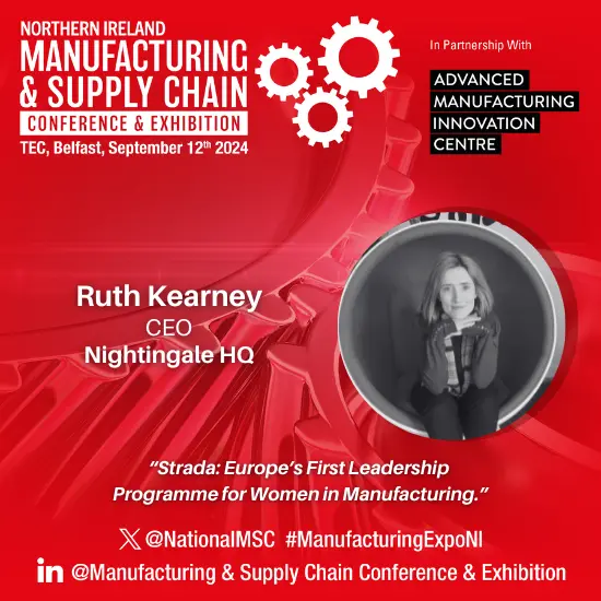 NI Manufacturing Conference Ruth Kearney at NI Manufacturing Conference