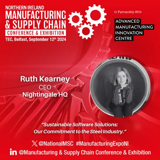 NI Manufacturing Conference Ruth Kearney at NI Manufacturing Conference