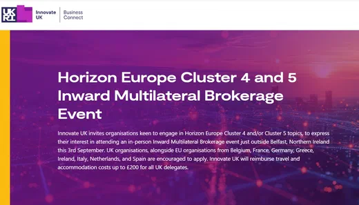 Ruth Kearney at the Horizon Europe Cluster 4 and 5 Inward Multilateral Brokerage Event near Belfast