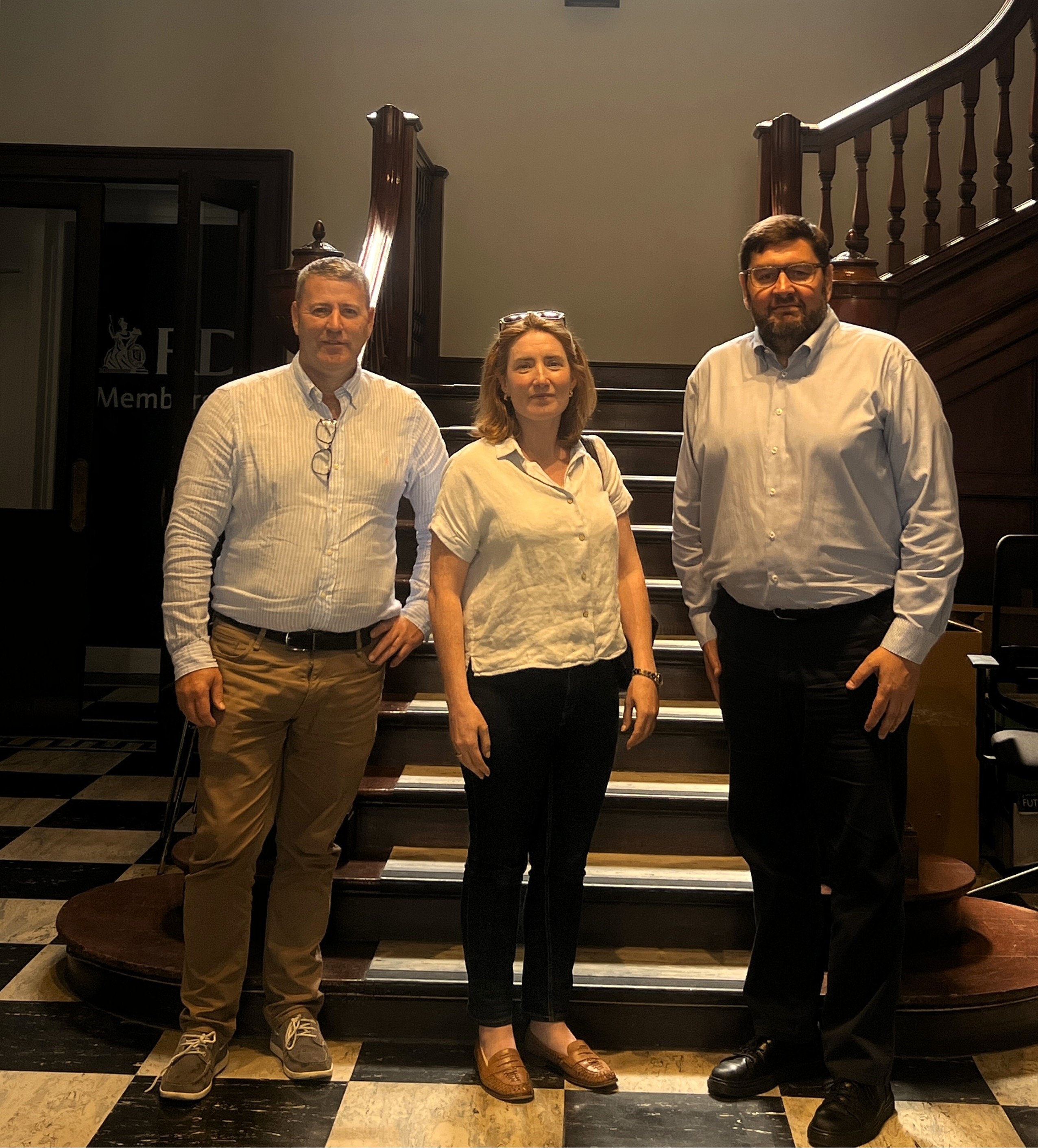 Ruth Kearney and Steph Locke meet Welsh Government representatives in Ireland