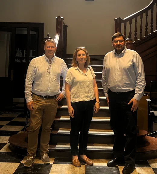 Ruth Kearney and Steph Locke meet Welsh Government representatives in Ireland