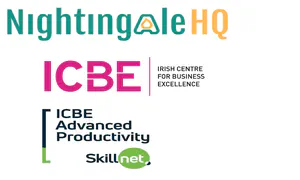 Irish centre for business excellence + Nightingale HQ logo